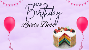 Birthday Greetings For Boss