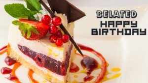 Belated Birthday Wish Message 