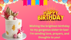 Birthday Wishes For Sister In Law