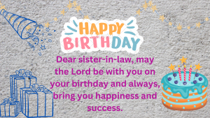 Birthday Wishes For Sister In Law