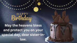 Birthday Wishes For Sister In Law