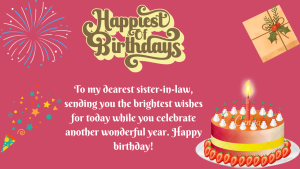Happy Birthday Wishes For Stepsister
