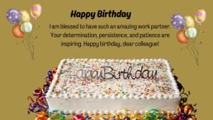  Happy Birthday Wishes For Colleague