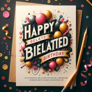 Be Lated Birthday Wishes 