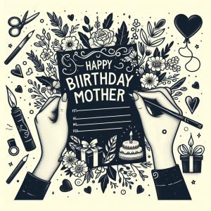 Birthday Wish Card For Mother