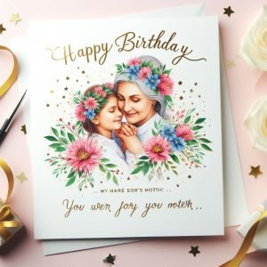 Birthday Wish Card For Mother