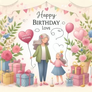 Birthday Wish Card For Mother