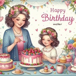 Birthday Wish Card For Mother