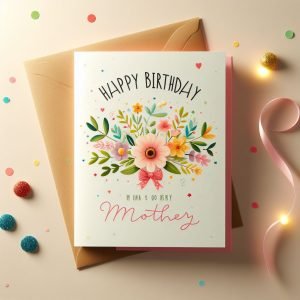 Birthday Wish Card For Mother