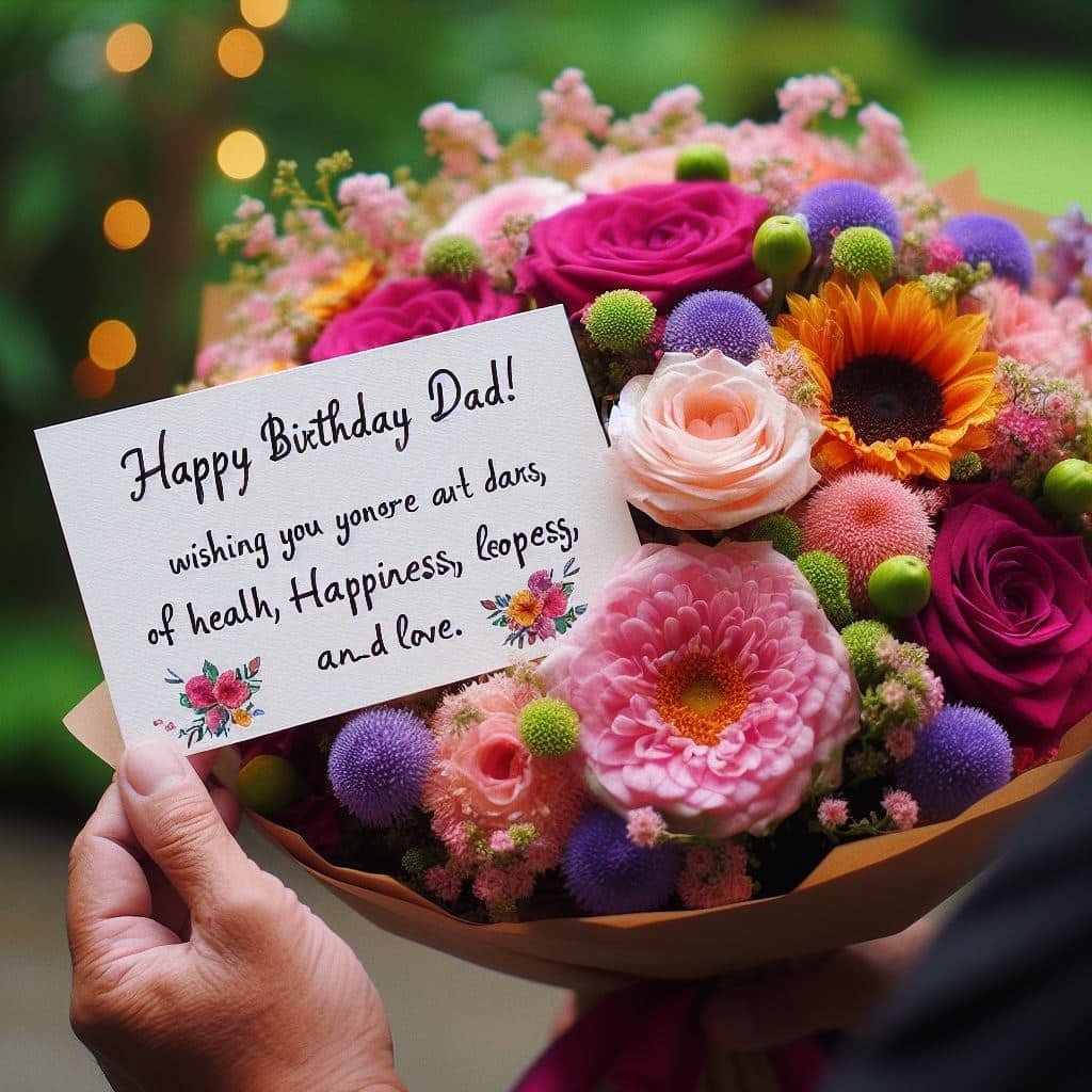 105+ Heartwarming & Sweet Happy Birthday Wish For Father in English Happy Birthday Wish For Father