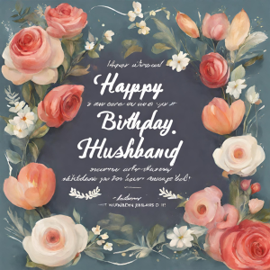 Happy Birthday Card For Husband