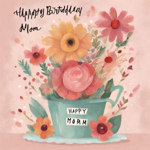 Birthday Wish Card For Mother