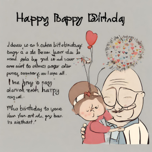 Happy Birthday Card For Father