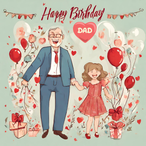 Happy Birthday Card For Father