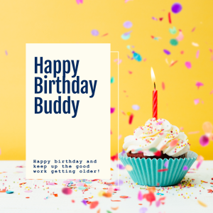 Happy Birthday Images For Buddy