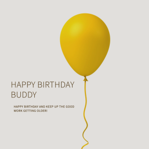 Happy Birthday Images For Buddy