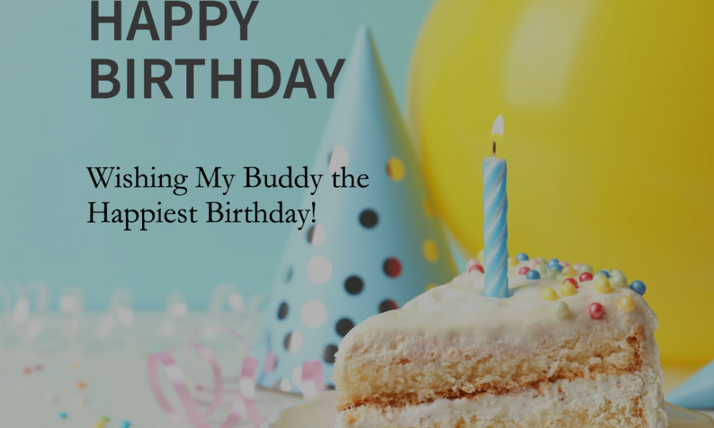Happy birthday images for buddy