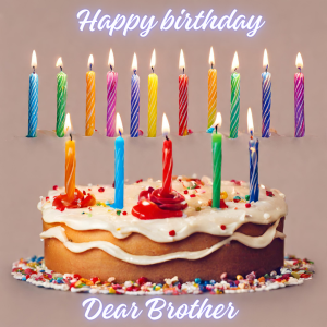 Happy Birthday Images For Brother