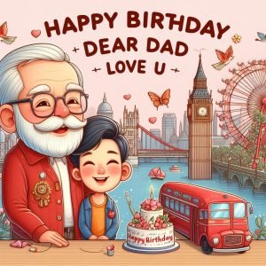 Happy Birthday Card For Father