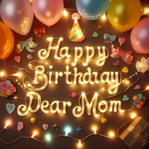 Birthday Wish Card For Mother