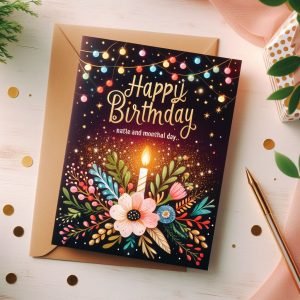 Birthday Wish Card For Mother