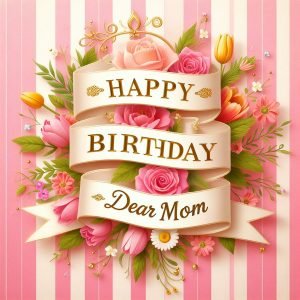 Birthday Wish Card For Mother