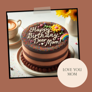 Birthday Wish Card For Mother