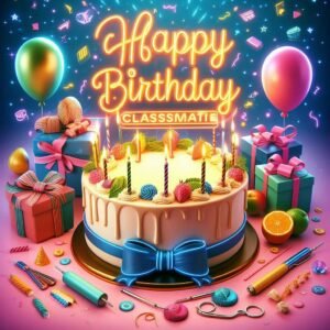 Happy Birthday Wishes for Classmate