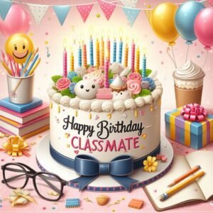 Happy Birthday Wishes for Classmate